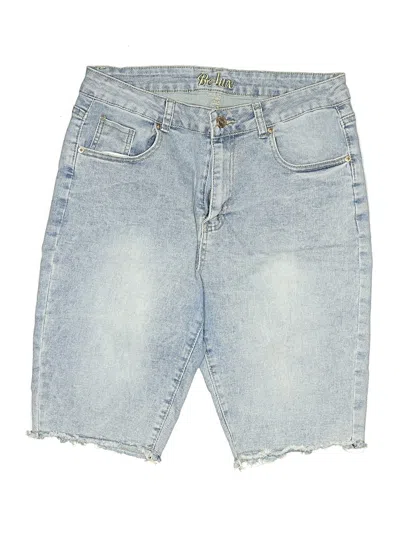 Pre-owned Assorted Brands Denim Shorts In Blue