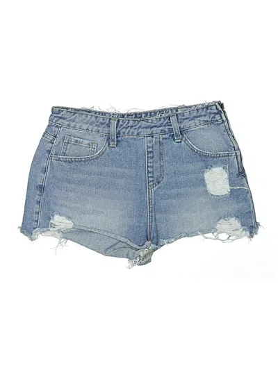 Pre-owned Assorted Brands Denim Shorts In Blue