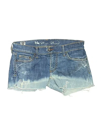 Pre-owned Assorted Brands Denim Shorts In Blue