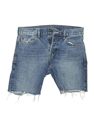 Pre-owned Assorted Brands Denim Shorts In Blue
