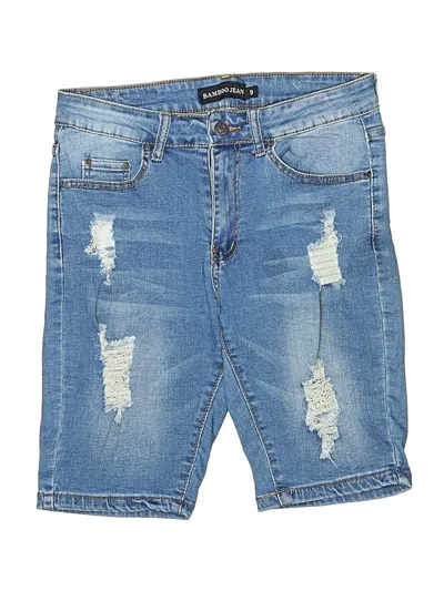 Pre-owned Assorted Brands Denim Shorts In Blue