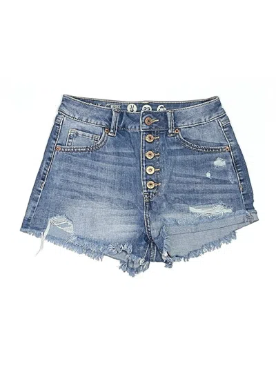 Pre-owned Assorted Brands Denim Shorts In Blue