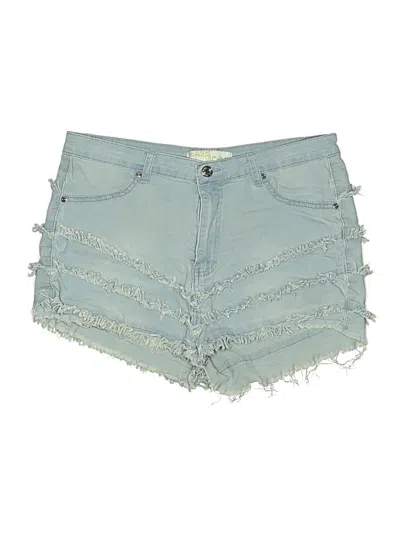 Pre-owned Assorted Brands Denim Shorts In Blue