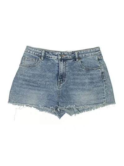 Pre-owned Assorted Brands Denim Shorts In Blue