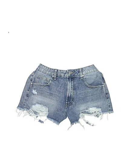 Pre-owned Assorted Brands Denim Shorts In Blue