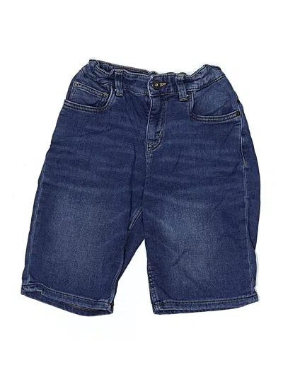 Pre-owned Assorted Brands Kids' Denim Shorts In Blue
