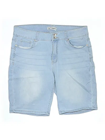 Pre-owned Assorted Brands Denim Shorts In Blue