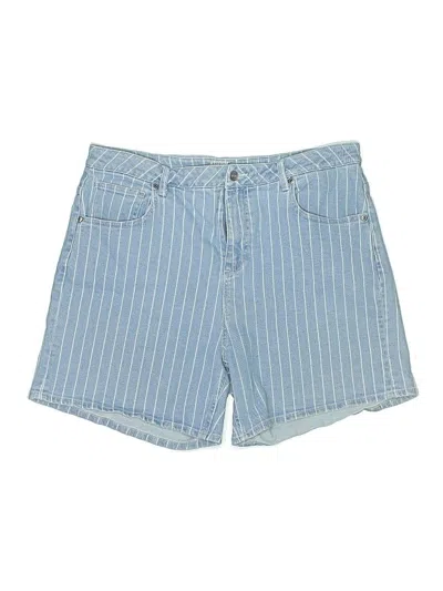 Pre-owned Assorted Brands Denim Shorts In Blue