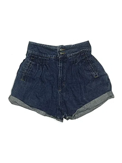 Pre-owned Assorted Brands Denim Shorts In Blue