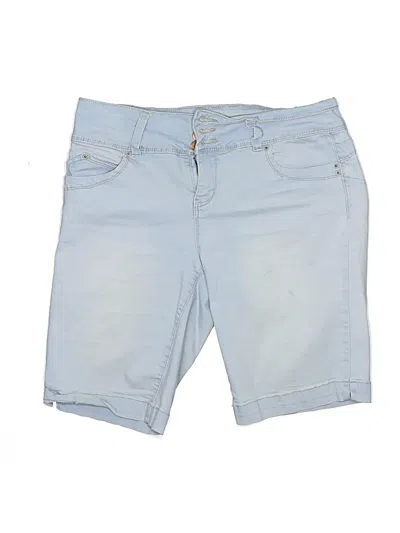 Pre-owned Assorted Brands Kids' Denim Shorts In Blue