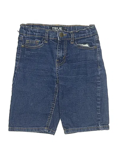 Pre-owned Assorted Brands Kids' Denim Shorts In Blue
