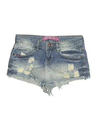 Pre-owned Assorted Brands Denim Shorts In Blue