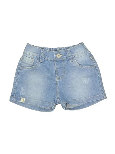 Pre-owned Assorted Brands Kids' Denim Shorts In Blue
