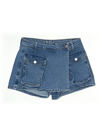 Pre-owned Assorted Brands Denim Shorts In Blue