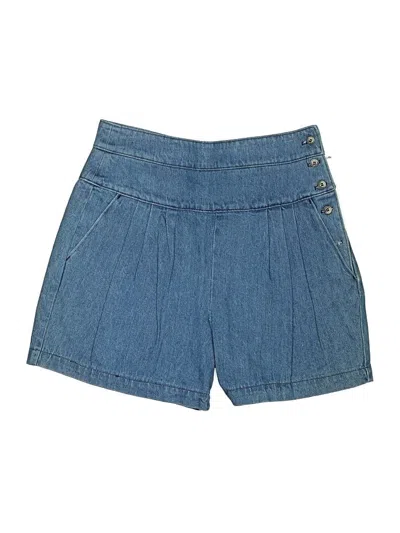 Pre-owned Assorted Brands Denim Shorts In Blue