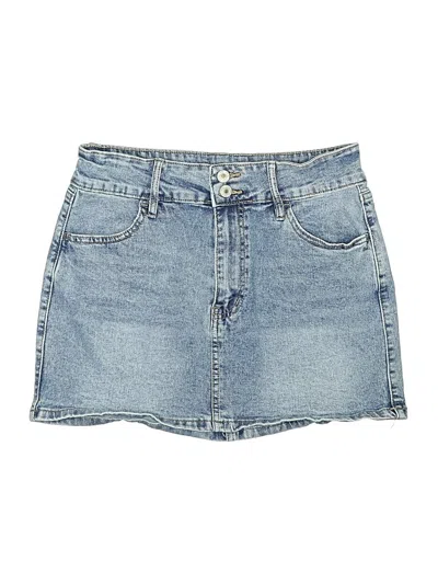 Pre-owned Assorted Brands Denim Shorts In Blue