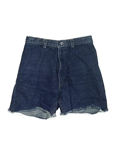 Pre-owned Assorted Brands Denim Shorts In Blue
