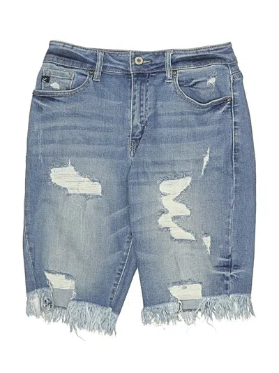 Pre-owned Assorted Brands Denim Shorts In Blue