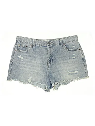 Pre-owned Assorted Brands Denim Shorts In Blue