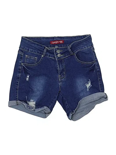 Pre-owned Assorted Brands Denim Shorts In Blue