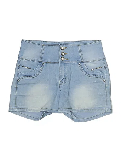 Pre-owned Assorted Brands Denim Shorts In Blue