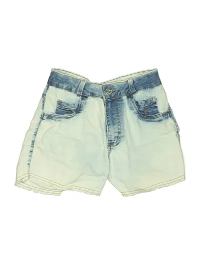Pre-owned Assorted Brands Denim Shorts In Blue