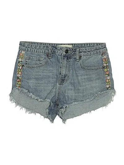 Pre-owned Assorted Brands Denim Shorts In Blue