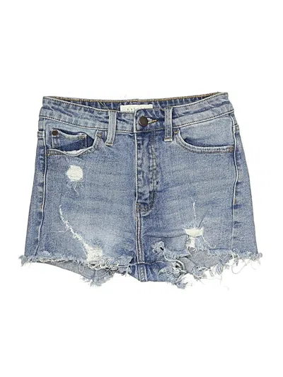 Pre-owned Assorted Brands Denim Shorts In Blue