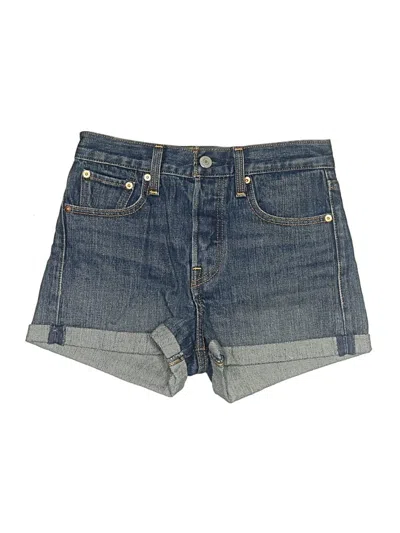 Pre-owned Assorted Brands Denim Shorts In Blue