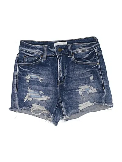 Pre-owned Assorted Brands Denim Shorts In Blue