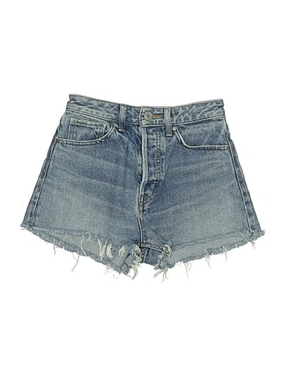 Pre-owned Assorted Brands Denim Shorts In Blue
