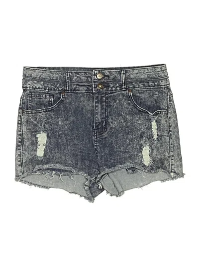 Pre-owned Assorted Brands Denim Shorts In Blue