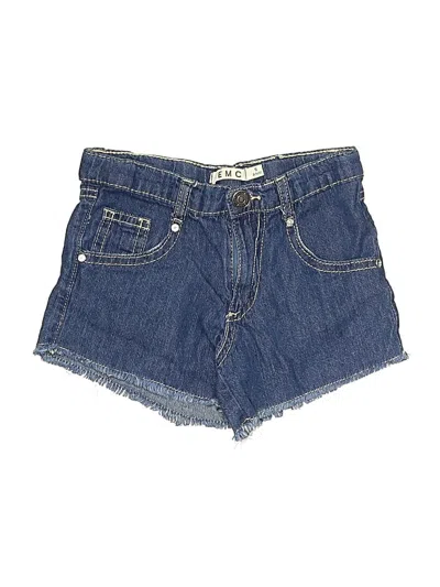 Pre-owned Assorted Brands Kids' Denim Shorts In Blue