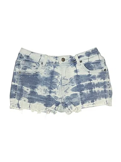 Pre-owned Assorted Brands Denim Shorts In Blue
