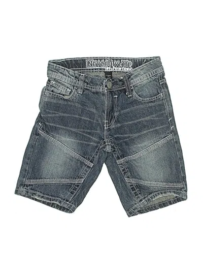 Pre-owned Assorted Brands Kids' Denim Shorts In Blue
