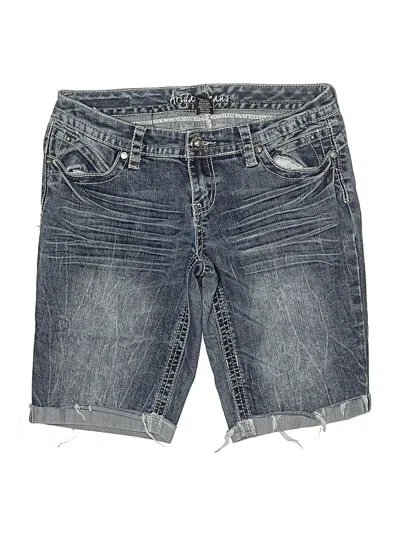 Pre-owned Assorted Brands Denim Shorts In Blue