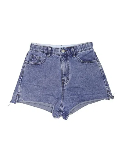 Pre-owned Assorted Brands Denim Shorts In Blue