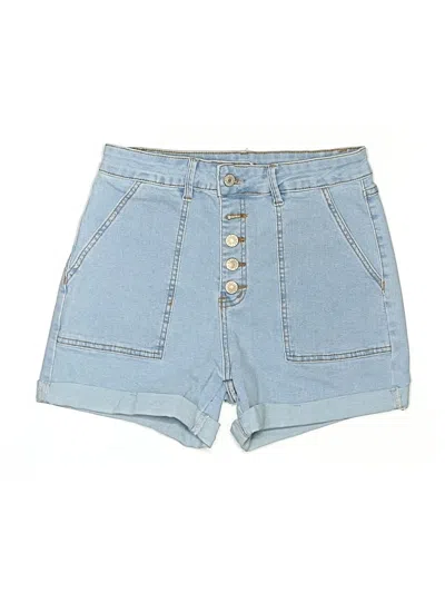 Pre-owned Assorted Brands Denim Shorts In Blue