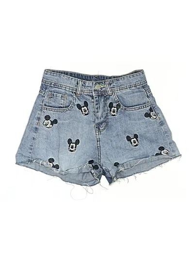 Pre-owned Assorted Brands Kids' Denim Shorts In Blue
