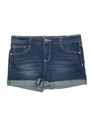 Pre-owned Assorted Brands Denim Shorts In Blue