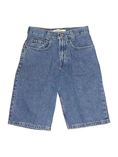 Pre-owned Assorted Brands Denim Shorts In Blue