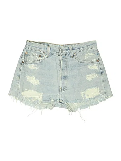 Pre-owned Assorted Brands Denim Shorts In Blue