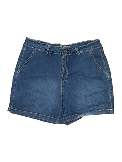 Pre-owned Assorted Brands Denim Shorts In Blue