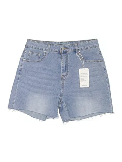 Pre-owned Assorted Brands Denim Shorts In Blue