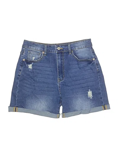 Pre-owned Assorted Brands Denim Shorts In Blue