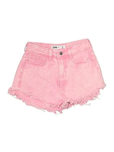 Pre-owned Assorted Brands Denim Shorts In Pink