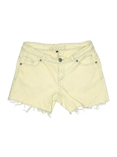 Pre-owned Assorted Brands Denim Shorts In Yellow