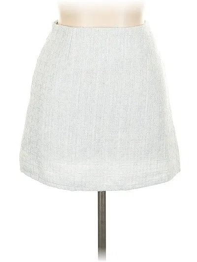 Pre-owned Assorted Brands Denim Skirt In Blue