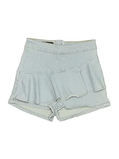 Pre-owned Assorted Brands Denim Skirt In Blue