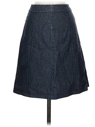 Pre-owned Assorted Brands Denim Skirt In Blue